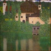 Gustav Klimt Castle with a Moat oil painting reproduction